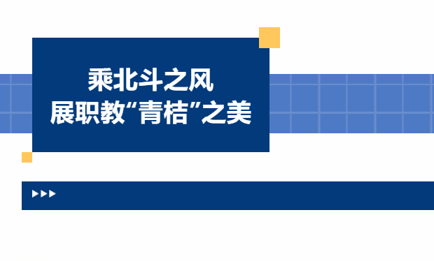 乘北斗之風，展職教“青桔”之美